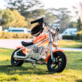 thumbnail image 2 of HYPER GOGO Challenger 12 Deluxe - Moto pour Enfant Verte avec Intégration d'Application, 24 V, 160 W, 2 of 5