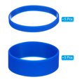 thumbnail image 3 of Unique Bargains Silicone Élastique Sublimation Gobelets Titulaire des Bandes de Bagues, Bleu 10Pcs, 3 of 6