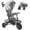 Grey, variant on Qaba 6 in 1 Toddler Tricycle for 1-5 Years Old with Push Handle, Pink