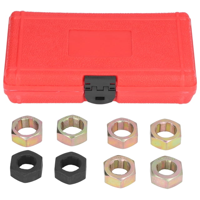 Outil de rethreading de broche d'axe Set de spécification multiple Fil de réparation des outils de nettoyage