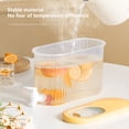 thumbnail image 3 of EGNMCR Storage Containers 3.5L Cold Kettle With Faucet In Refrigerator, Large Capacity Water Iced Juice Lemonade Water Jug Fruit Teapot Bucket Drink Container For Garden Home Party Cold kettle, 3 of 5