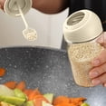 thumbnail image 1 of Amzcrzy Condiment Containers With Lids Kitchen Seasoning Storage Jar Spoon Lid Integrated Glass Telescopic Seasoning Jar Spice Jars Seasoning Containers Sugar Bowl Salt Container, 1 of 5