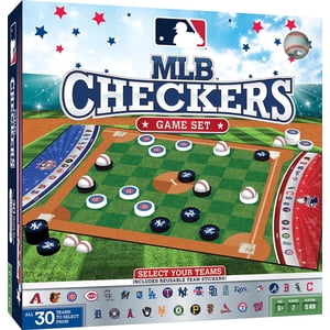 Masterpieces Puzzle Company MLB League Checkers Board Game