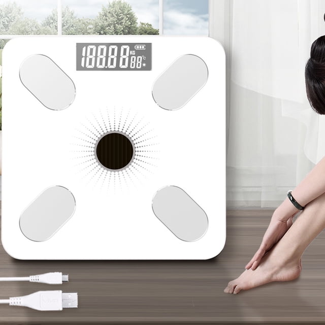 Meitianfacai Cale For Body Weight And Percentage No Battery Replacement Solar Power Digital Bathroom Smart Scale Bluetooth Body Scale Body Composition Monitor With App
