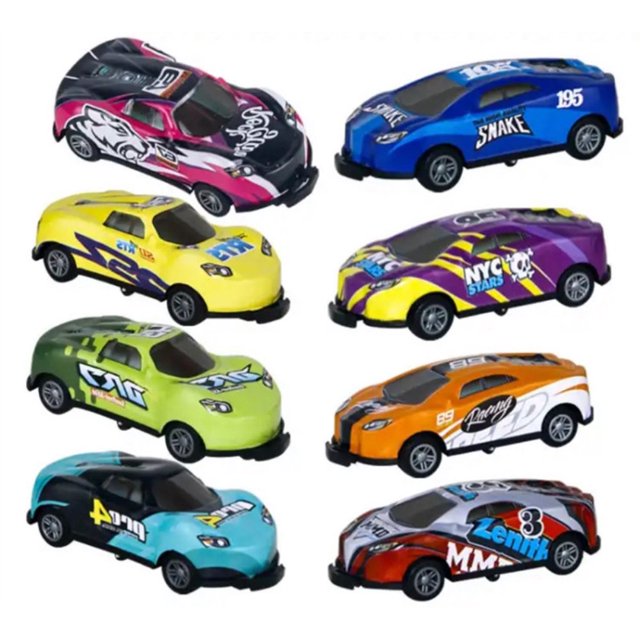 Stunt Toy Car for Kids Alloy Pull Back Car Jumping Stunt Cars Mini Car Models for Children