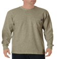 thumbnail image 1 of T-Shirt à Manches Longues Col Rond pour Hommes et Grands Hommes, 1 of 2