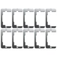 thumbnail image 4 of 10/15/20 Pieces Wall Panel Spacers Metal Flush Equipment Leveling Plates, 4 of 6