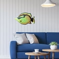 thumbnail image 2 of XZNGL Iron Fish Hanging Decoration Garden Home Crafts Decoration Fish Wall Hanging, 2 of 8
