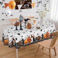 thumbnail image 1 of Oval Halloween Tablecloth 52 x 70 Inch, Halloween Spider Web Tablecloth Oval, Halloween Table Cloths Oval, Halloween Oval Table Cloth Decor, 1 of 5