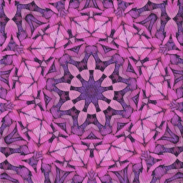Ahgly Company Machine Washable Indoor Square Transitional Medium Violet Red Pink Area Rugs, 8' Square