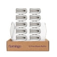 thumbnail image 1 of Flamingo Original Blades - Women's Razor Refill Pack for Comfortable Shaving - Aloe Vera & Shea Butter - Razor Head Replacements with 5 Sharp Blades - 10 Count, 1 of 6