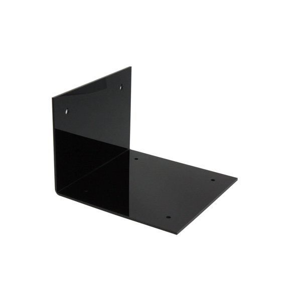 Better Display Cases Black Acrylic Wall Mount for Soccer Ball or Volleyball Display Case (A027-WM)