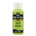 thumbnail image 1 of FolkArt Multi-Surface Satin Acrylic Paint, 2 fl. oz., Citrus Green, 1 of 9
