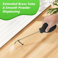thumbnail image 2 of Diatomaceous Earth Powder Duster, Garden Powder Applicator with Long Brass Sprayer, Bulb Duster Sprayer, 2 of 7