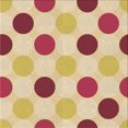 thumbnail image 1 of Ahgly Company Tapis d'Intérieur Lavable en Machine Carré Orange Transitionnel, 4 Pieds Carré, 1 of 7