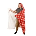thumbnail image 3 of NHL Calgary Flames Hooded Throw Blanket, 50" x 70", 3 of 7
