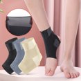 thumbnail image 1 of 1 Pce Attelle de Cheville Compression Bandage Élastique Talon Ouvert Absorption de la Sueur Haute Élasticité Protection Résistant à l'Usure Haute Performance Soutien de l'Articulation de la Cheville pour le Sport, 1 of 7