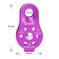 thumbnail image 3 of jinwen Outdoor Caving Lifting Rock Climbing Fixed Rope Pulley Equipment 26KN, 3 of 3