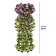 thumbnail image 2 of Simulated Rose Bouquets Simulated Flower Wall Hanging Baskets Decorative Landscaping Artificial Flowers Rattan Home Decor Flowers 85cm, 2 of 5