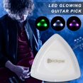 thumbnail image 2 of LED Glowing Guitar Pick Luminous Electric Guitar Ukulele Bass Plectrum~ γг B0Z7, 2 of 9
