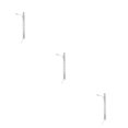 thumbnail image 2 of pitrice Model Railway Lamp Classical Pathway Single-Head Lightweight Ladder Streetlights Miniature Outdoor LED Metal Lamppost Silver（White Light） 3Set, 2 of 6
