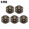 thumbnail image 1 of 5/12set Jewelry Box Hasp Clasp Suitcase Wood Chest Cabinet Decorative Lock Latch, 1 of 5