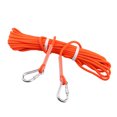 thumbnail image 3 of 12KN 9.5mm 10M Outdoor Rock Climbing Work Rappelling + 2 Carabiner - Various Colors - Orange, 20m, 3 of 8