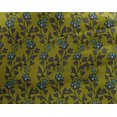 thumbnail image 4 of oneOone Georgette Viscose Fabric Leaves & Floral Block Print Fabric By The Yard 42 Inch Wide, 4 of 5