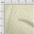 thumbnail image 2 of oneOone Polyester Spandex Light Yellow Fabric Retro Popcorn Sewing Material Print Fabric By The Yard 56 Inch Wide, 2 of 5