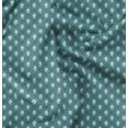 thumbnail image 1 of Soimoi Polyester Crepe Fabric Fleur_de_lis Damask Printed Fabric 1 Yard 52 Inch Wide, 1 of 6