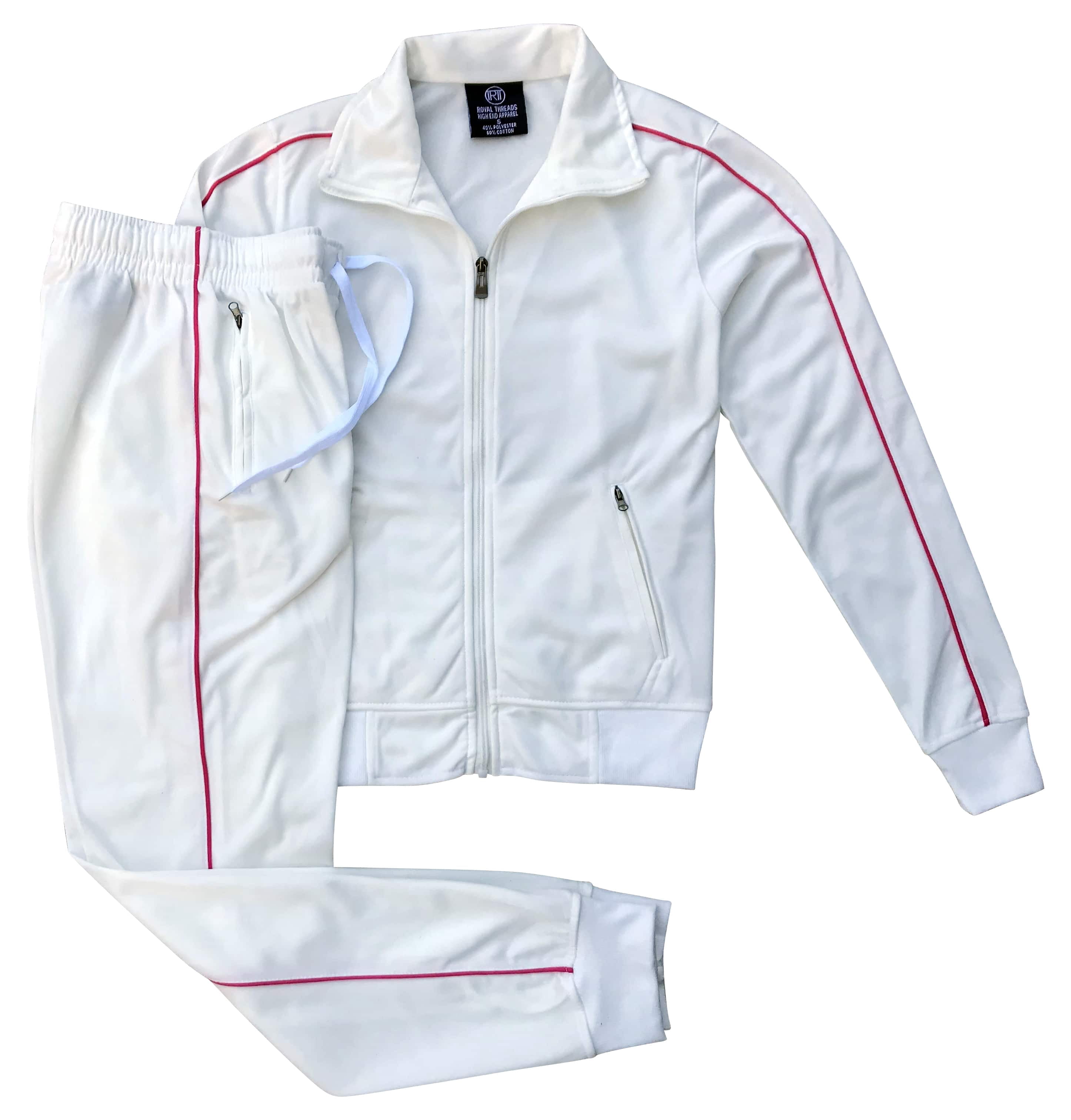 Women's Classic Jogger Tracksuit Track Jacket & Trackpants Oufit