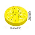 thumbnail image 3 of I-227 Red 8 Tone Mini Tongue Drum 4 Inch Carbon Steel Musical Instrument Compact Entry Level Hand Percussion Drum Stick, 3 of 3