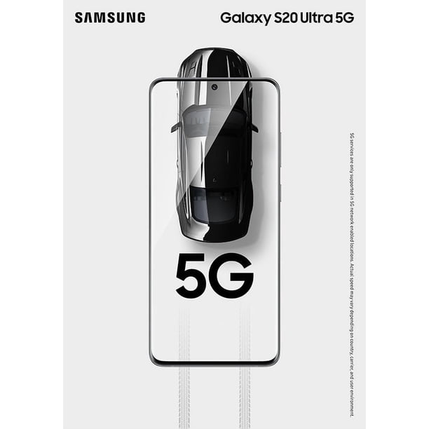 SAMSUNG Unlocked Galaxy S20 Ultra, 128GB Cosmic Black(Free 45W
