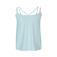 thumbnail image 4 of UPPADA Womens Ruched Tank Tops Crewneck Casual Summer Tops Solid Color Blouses Basic Sleeveless Shirts Tunic Flowy Loose Shirts,Fall Deals, 4 of 6