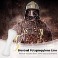 thumbnail image 4 of Braided Polypropylene Line, 5.9" Lifebuoy Rope With Spring Hook for Ring Buoy, Hollow Life Rope Single Hook Fire Rescue Rope, Heaving Line Outdoor Climbing Rope, 4 of 6