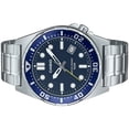 thumbnail image 3 of Casio Standard Montre pour Homme Analogique en Acier Inoxydable, Cadran Bleu, Quartz MTD-135D-2AV, 3 of 3