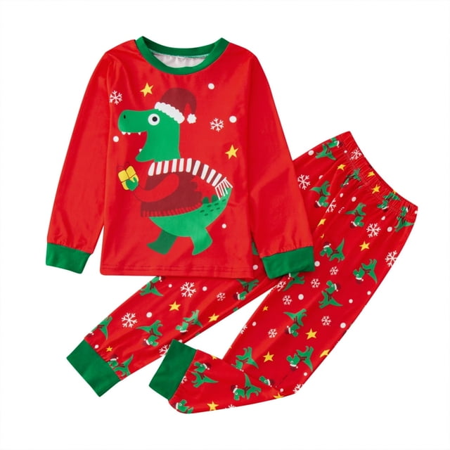 Pyjama de Noël pour Tout-Petits, Bébés, Garçons, Vêtements de Nuit, Hauts, Pantalons, Ensemble, Tenues Décontractées