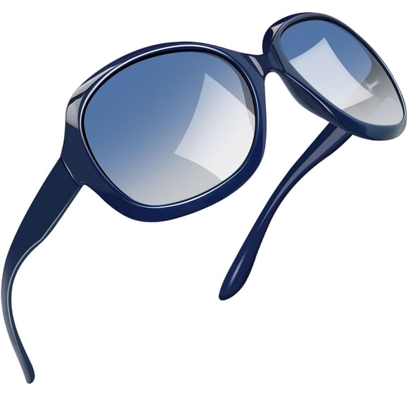 Joopin Polarized Sunglasses Womens Trendy Oversized Large Driving Sun Glasses Ladies UV Protective Big Sunnies Shades (Blue)