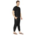 thumbnail image 2 of Inkmeso Ensemble de Pyjama Uni pour Hommes, Manches Courtes, Vêtement de Nuit à Col Rond, Ensemble de Pj, 2 of 7