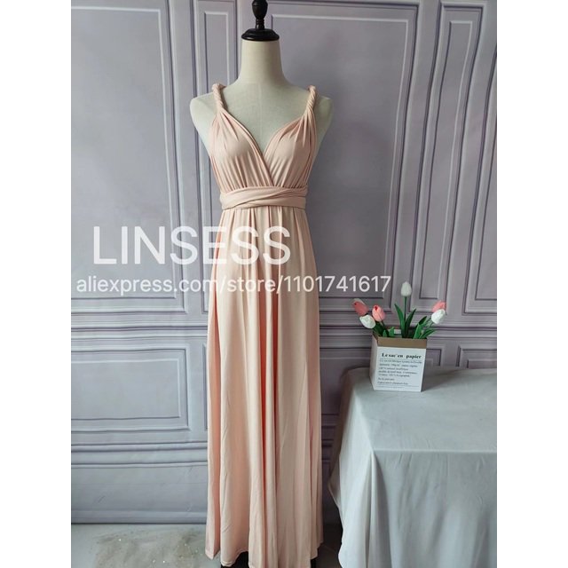 ROSEWOOD Floor Length LONG Maxi Infinity Dress Convertible Formal Wrap Sexy Bridesmaid Dress Evening Dress Wedding Cocktail