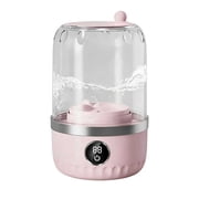 Mini Portable Washing Machine 1L Small Washer For Underwear Wash Socks Clothes & Makeup Brushes Compact Travel Washer For Camping Hotel Apartment & Dorm Use