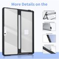 thumbnail image 4 of Tablet Protective Case, Rugged Shockproof Shell for Pro 11 10 9 8 13 Inch with Built in Pen Holder Tablet Protective Case with Kickstand Access for Type Cover Keyboards, 4 of 7