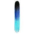 thumbnail image 2 of Pompotops Motorcycle Personality Cool Motorcycle Balance Car Dirty Braid Helmet Braid Helmet Wig Clearance, 2 of 2