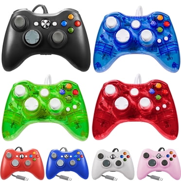 Manette Filaire Luxmo pour Xbox 360, Manette Joystick Compatible avec Xbox 360 /PC/ Windows 7 8 10