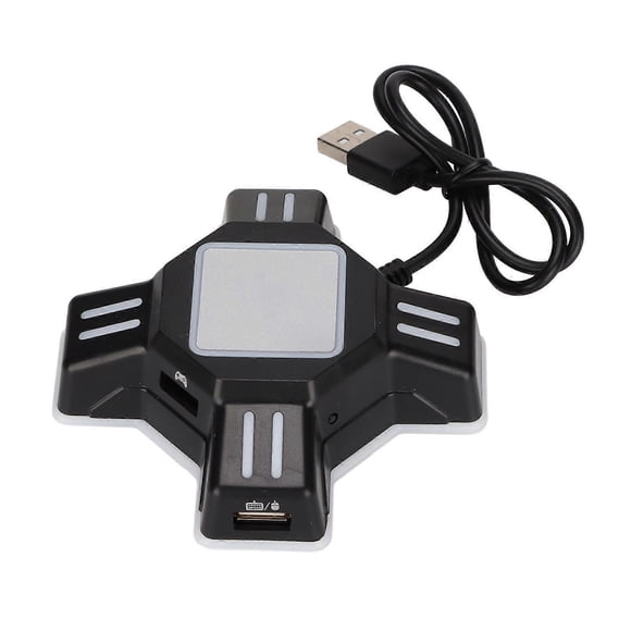 KX Keyboard Mouse Converter USB Mouse Keyboard Adapter for PS4 for Switch for PS3 for Xbox One Black