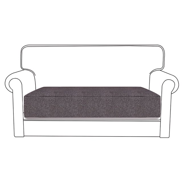 Stretch Couch Cushion Slipcovers Reversible Cushion Protector Slipcovers Sofa Cushion Protector Covers in grey. Made of durable original velvet fabric, offering a super soft, smooth, and comfy texture. Designed with high stretch and craftsmanship for a perfect fit on most cushion sizes and styles. Features individual seat cushion covers for better placement and a refreshed look. Wrinkle-free and easy to maintain, machine washable in cold water. Suitable for single, double, and three-seat cushions with dimensions ranging from 20-75 inches in length, 20-27.5 inches in width, and 2-9 inches in thickness.