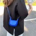 thumbnail image 4 of Small PU Leather Women Designer Crossbody Handbag Solid Mini Lipstick Shoulder, 4 of 7
