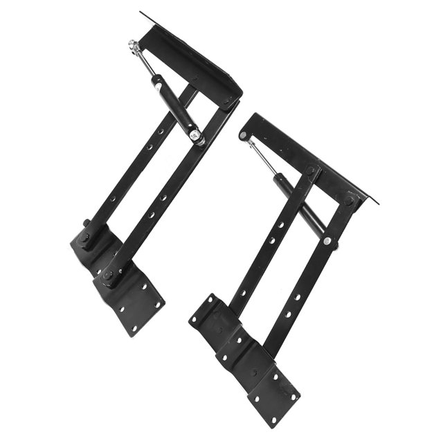 Adjustable Heavy Duty Lift Up Hydraulic Hinge, 2PCS Top Lifting Frame, For Home Mechanism Hardware Furniture Lifting Tool Coffee Table