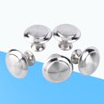thumbnail image 3 of 10 X Handle 10Pcs Round Stainless Steel Cabinet Knobs Drawer Handles Cupboard Accessories, 3 of 8