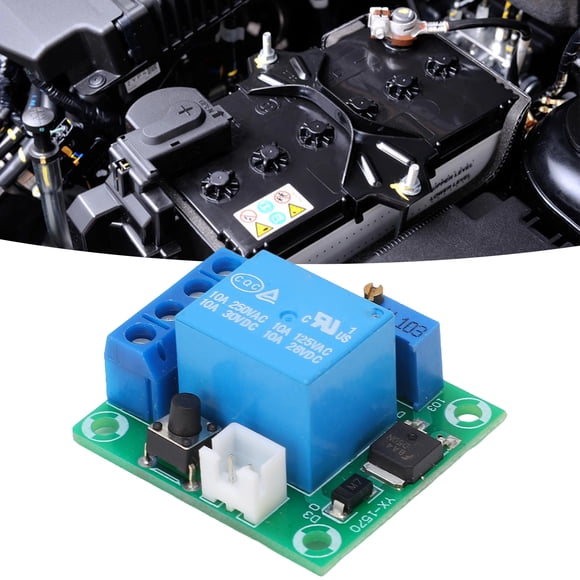 Low Voltage Cut Off Module, Long Life Span 2Pcs PCB Under 10MA Automatic Easy Operation Battery Under Voltage Protection Board For Batteries 5V,12V,24V